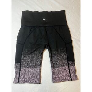 Soho Sport Women's Black High Waist Athletic Bike Shorts - Size S